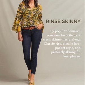 Cabi Rinse Skinny Jeans